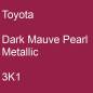 Preview: Toyota, Dark Mauve Pearl Metallic, 3K1.